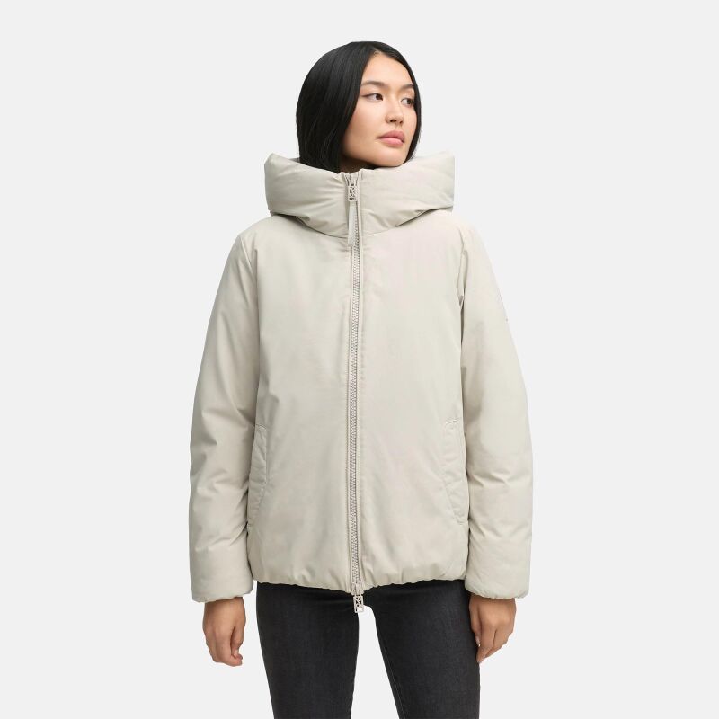 Navahoo Blütenlicht Damen Herbst Winter Jacke  N056 Bone Größe M - Gr.38
