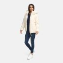 Navahoo Blütenlicht Damen Herbst Winter Jacke  N056 Cream Größe XS - Gr.34
