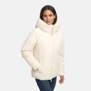 Navahoo Blütenlicht Damen Herbst Winter Jacke  N056 Cream Größe XS - Gr.34