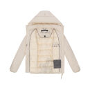 Navahoo Blütenlicht Damen Herbst Winter Jacke  N056 Cream Größe XS - Gr.34