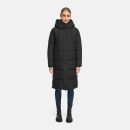Marikoo Chumanii Damen Herbst Winter Steppmantel Parka lang N057 Schwarz Größe S - Gr.36