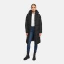 Marikoo Chumanii Damen Herbst Winter Steppmantel Parka lang N057 Schwarz Größe S - Gr.36