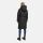 Marikoo Chumanii Damen Herbst Winter Steppmantel Parka lang N057 Schwarz Größe L - Gr.40