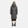Marikoo Chumanii Damen Herbst Winter Steppmantel Parka lang N057 Anthracite Größe XS - Gr.34