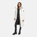 Marikoo Chumanii Damen Herbst Winter Steppmantel Parka lang N057 Offwhite Größe S - Gr.36