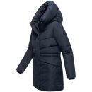 Marikoo Delilah Damen Herbst Winter Steppjacke N058 Navy-Größe XXL - Gr. 44