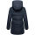 Marikoo Delilah Damen Herbst Winter Steppjacke N058 Navy-Größe XXL - Gr. 44