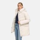 Marikoo Delilah Damen Herbst Winter Steppjacke N058 Cream-Größe S - Gr. 36