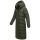 Navahoo Engelsfeder Damen Winter Parka Steppmantel N064 DarkOlive Größe XS - Gr.34