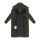 Navahoo Engelsfeder Damen Winter Parka Steppmantel N064 DarkOlive Größe XS - Gr.34