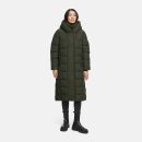 Navahoo Engelsfeder Damen Winter Parka Steppmantel N064 DarkOlive Größe S - Gr.36