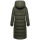Navahoo Engelsfeder Damen Winter Parka Steppmantel N064 DarkOlive Größe M - Gr.38