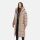 Navahoo Engelsfeder Damen Winter Parka Steppmantel N064 TaupeGrey Größe XL - Gr.42