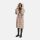 Navahoo Engelsfeder Damen Winter Parka Steppmantel N064 TaupeGrey Größe XL - Gr.42