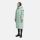 Navahoo Engelsfeder Damen Winter Parka Steppmantel N064 SmokeyMint Größe S - Gr.36