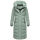 Navahoo Engelsfeder Damen Winter Parka Steppmantel N064 SmokeyMint Größe S - Gr.36