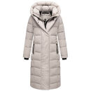 Navahoo Engelsfeder Damen Winter Parka Steppmantel N064 Bone Größe S - Gr.36