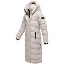 Navahoo Engelsfeder Damen Winter Parka Steppmantel N064 Bone Größe S - Gr.36