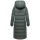 Navahoo Engelsfeder Damen Winter Parka Steppmantel N064 StoneGreen Größe S - Gr.36