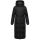 Marikoo Firella Damen Winter Steppmantel Winterjacke Parka N065 Schwarz-Größe M - Gr. 38