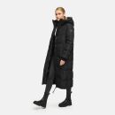 Marikoo Firella Damen Winter Steppmantel Winterjacke Parka N065 Schwarz-Größe L - Gr. 40