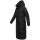 Marikoo Firella Damen Winter Steppmantel Winterjacke Parka N065 Schwarz-Größe L - Gr. 40