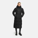 Marikoo Firella Damen Winter Steppmantel Winterjacke Parka N065 Schwarz-Größe XXL - Gr. 44