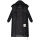 Marikoo Firella Damen Winter Steppmantel Winterjacke Parka N065 Schwarz-Größe XXL - Gr. 44
