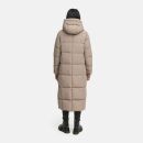 Marikoo Firella Damen Winter Steppmantel Winterjacke Parka N065 TaupeGrey-Größe M - Gr. 38