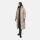 Marikoo Firella Damen Winter Steppmantel Winterjacke Parka N065 TaupeGrey-Größe M - Gr. 38