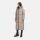 Marikoo Firella Damen Winter Steppmantel Winterjacke Parka N065 TaupeGrey-Größe M - Gr. 38