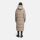 Marikoo Firella Damen Winter Steppmantel Winterjacke Parka N065 TaupeGrey-Größe M - Gr. 38