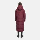 Marikoo Firella Damen Winter Steppmantel Winterjacke Parka N065 Wine-Größe S - Gr. 36