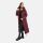 Marikoo Firella Damen Winter Steppmantel Winterjacke Parka N065 Wine-Größe M - Gr. 38