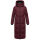 Marikoo Firella Damen Winter Steppmantel Winterjacke Parka N065 Wine-Größe M - Gr. 38