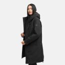 Navahoo Hageltanz Damen Winterjacke Parka N070 Schwarz-Größe S - Gr. 36