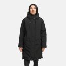 Navahoo Hageltanz Damen Winterjacke Parka N070 Schwarz-Größe S - Gr. 36
