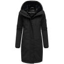 Navahoo Hageltanz Damen Winterjacke Parka N070 Schwarz-Größe S - Gr. 36