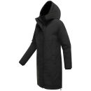 Navahoo Hageltanz Damen Winterjacke Parka N070 Schwarz-Größe S - Gr. 36