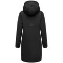 Navahoo Hageltanz Damen Winterjacke Parka N070 Schwarz-Größe S - Gr. 36