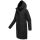 Navahoo Hageltanz Damen Winterjacke Parka N070 Schwarz-Größe S - Gr. 36