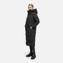 Marikoo Honiaa Damen Winter Steppmantel Parka N074 Schwarz-Größe XL - Gr. 42