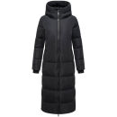 Marikoo Honiaa Damen Winter Steppmantel Parka N074 Schwarz-Größe XL - Gr. 42