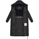Marikoo Honiaa Damen Winter Steppmantel Parka N074 Schwarz-Größe XL - Gr. 42