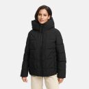 Marikoo Kuschelnasee Damen Herbst Winter Steppjacke N076 Schwarz-Größe M - Gr. 38
