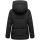 Marikoo Kuschelnasee Damen Herbst Winter Steppjacke N076 Schwarz-Größe M - Gr. 38