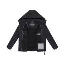 Marikoo Kuschelnasee Damen Herbst Winter Steppjacke N076 Schwarz-Größe XL - Gr. 42