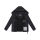 Marikoo Kuschelnasee Damen Herbst Winter Steppjacke N076 Schwarz-Größe XL - Gr. 42