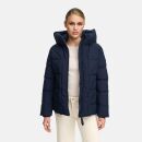 Marikoo Kuschelnasee Damen Herbst Winter Steppjacke N076 Navy-Größe M - Gr. 38