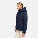 Marikoo Kuschelnasee Damen Herbst Winter Steppjacke N076 Navy-Größe M - Gr. 38